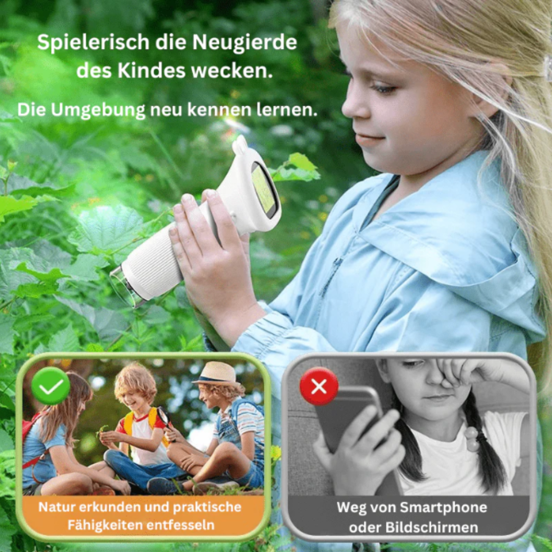 GlubiSkop™ - Microscope numérique pour petits explorateurs