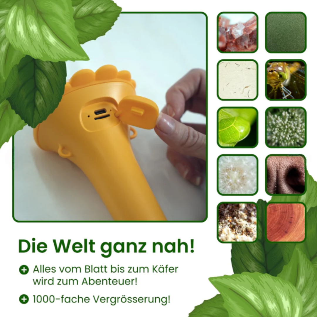GlubiSkop™ - Microscope numérique pour petits explorateurs