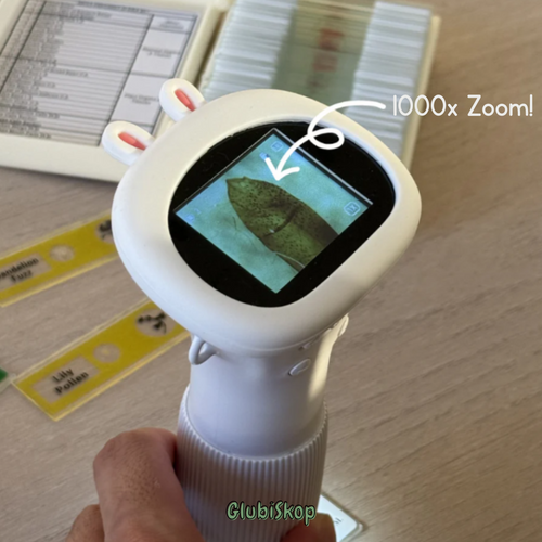 GlubiSkop™ - Microscope numérique pour petits explorateurs