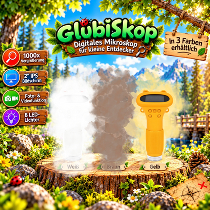 GlubiSkop™ - Digitales Mikroskop für kleine Entdecker